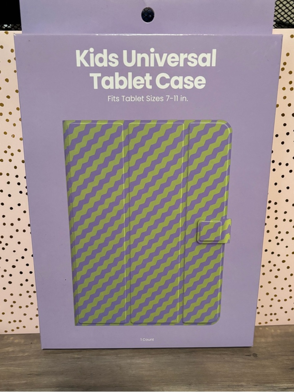 Kids Universal Tablet Case - Purple & Green